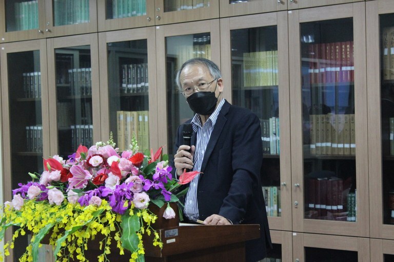 Speech by Professor Xiang Jie of the Department of Information Engineering and Director of the Digital Humanities Center, National Taiwan University